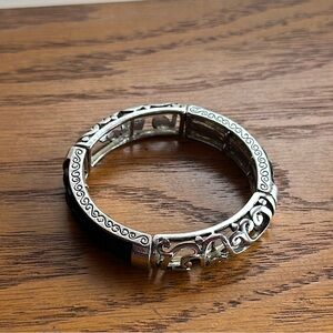 Pretty patterned metal bracelet